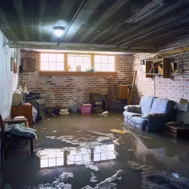 Flooded Basement Cleanup in Prudhoe Bay, AK